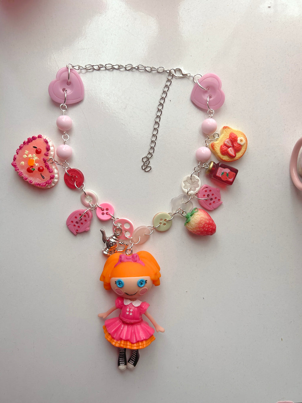 🍓𝐋𝐚𝐥𝐚𝐥𝐨𝐨𝐩𝐬𝐲 𝐁𝐮𝐭𝐭𝐨𝐧 𝐍𝐞𝐜𝐤𝐥𝐚𝐜𝐞🪡