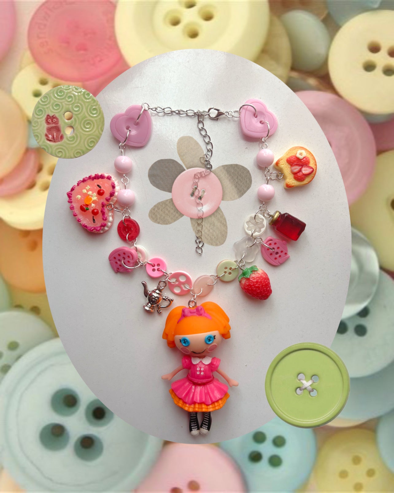 🪡 𝐋𝐚𝐥𝐚𝐥𝐨𝐨𝐩𝐬𝐲 𝐁𝐮𝐭𝐭𝐨𝐧 𝐍𝐞𝐜𝐤𝐥𝐚𝐜𝐞🍓